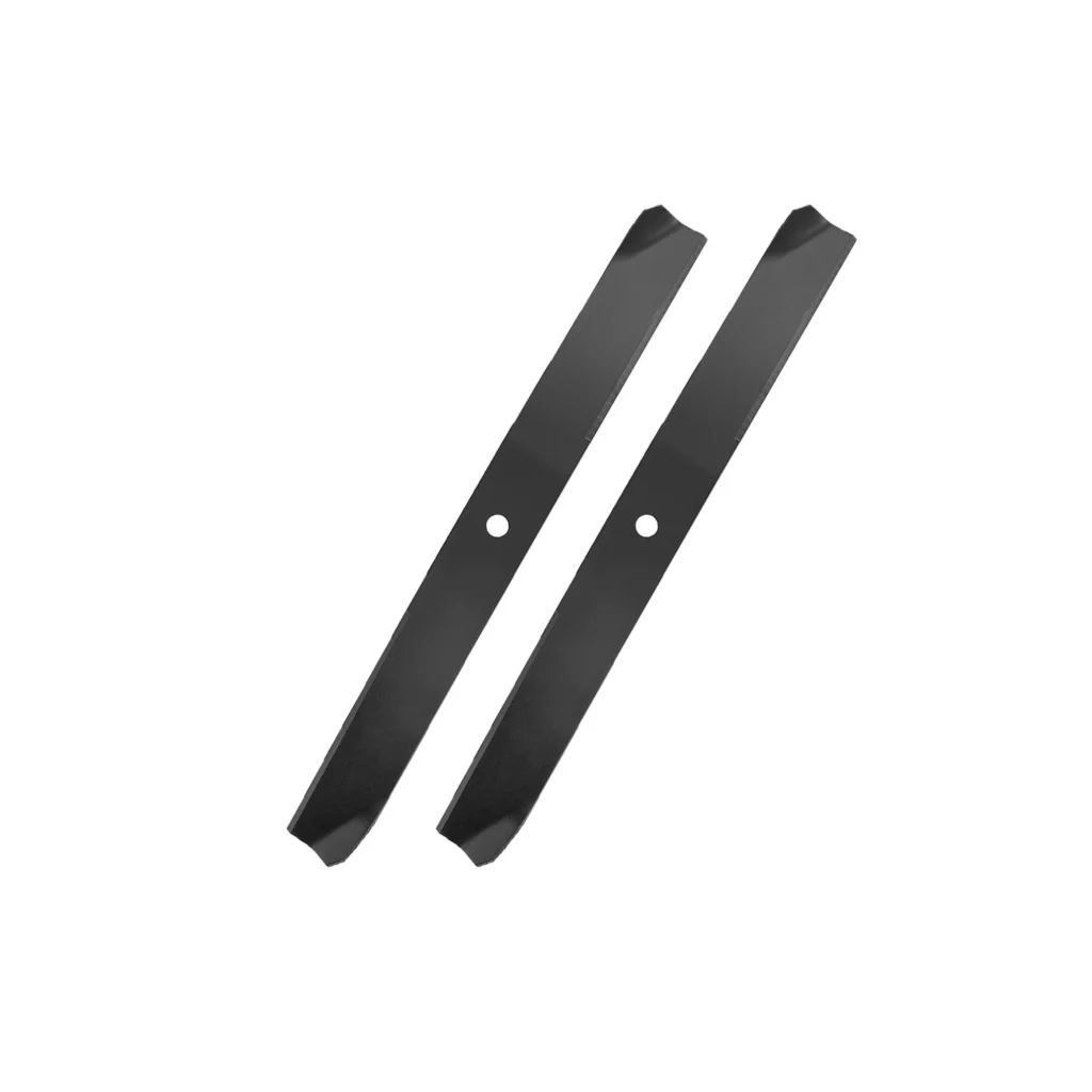 2-Pack Mower Blades Replacement | 42" Deck | 5/8" Round Cent main image
