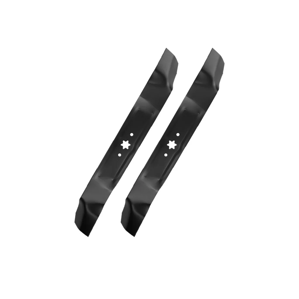 2-Pack Mower Blades Replacement | 42" Deck | 6-Point Star Ce main image