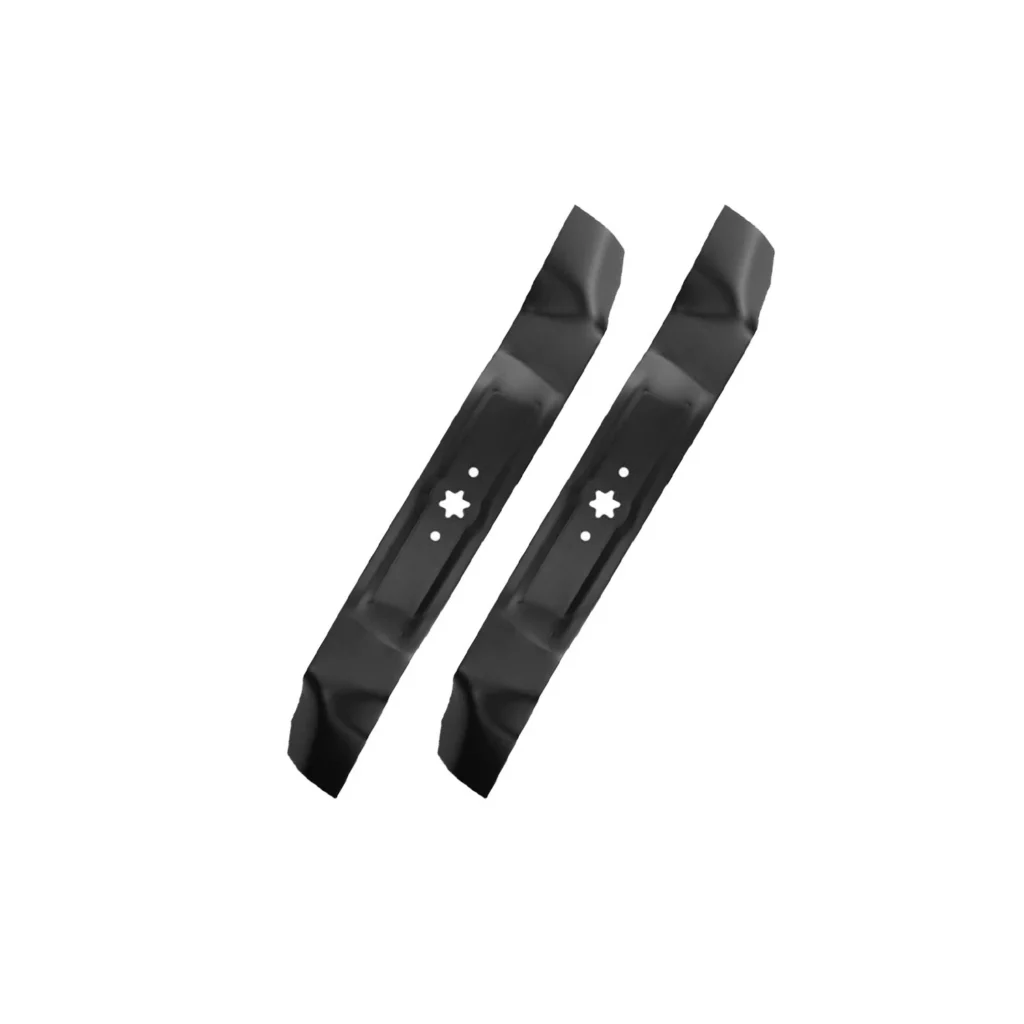 2-Pack Mower Blades Replacement | 42" Deck | 6-Point Star Ce main image