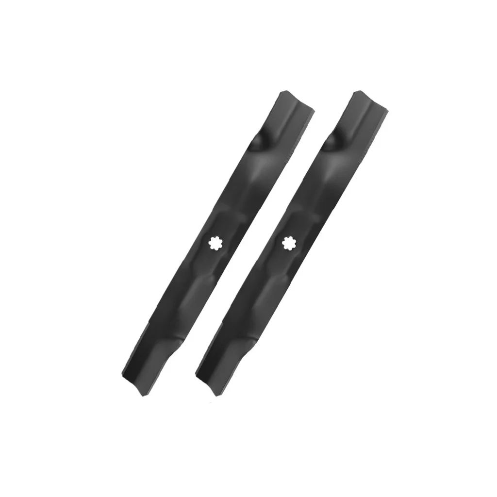 2-Pack Mower Blades Replacement | 42" Deck | 7-Point Star Ce main image