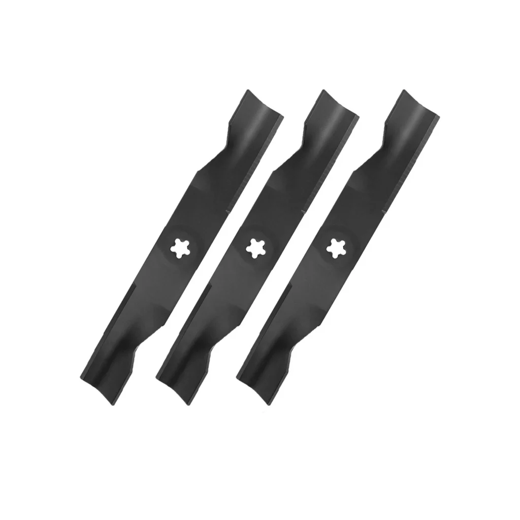 3-Pack Mower Blades Replacement | 48" Cut | 5-Point Star Cen main image