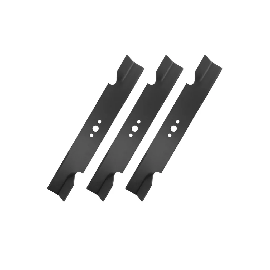 3-Pack Mower Blades Replacement | 48" Deck | 5/8" Round Cent main image