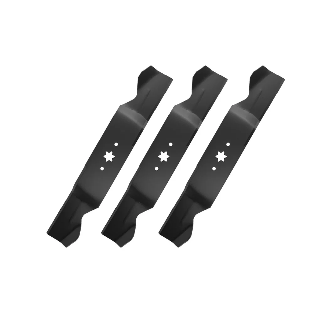 3-Pack Mower Blades Replacement | 54" Deck | 6-Point Star Ce main image