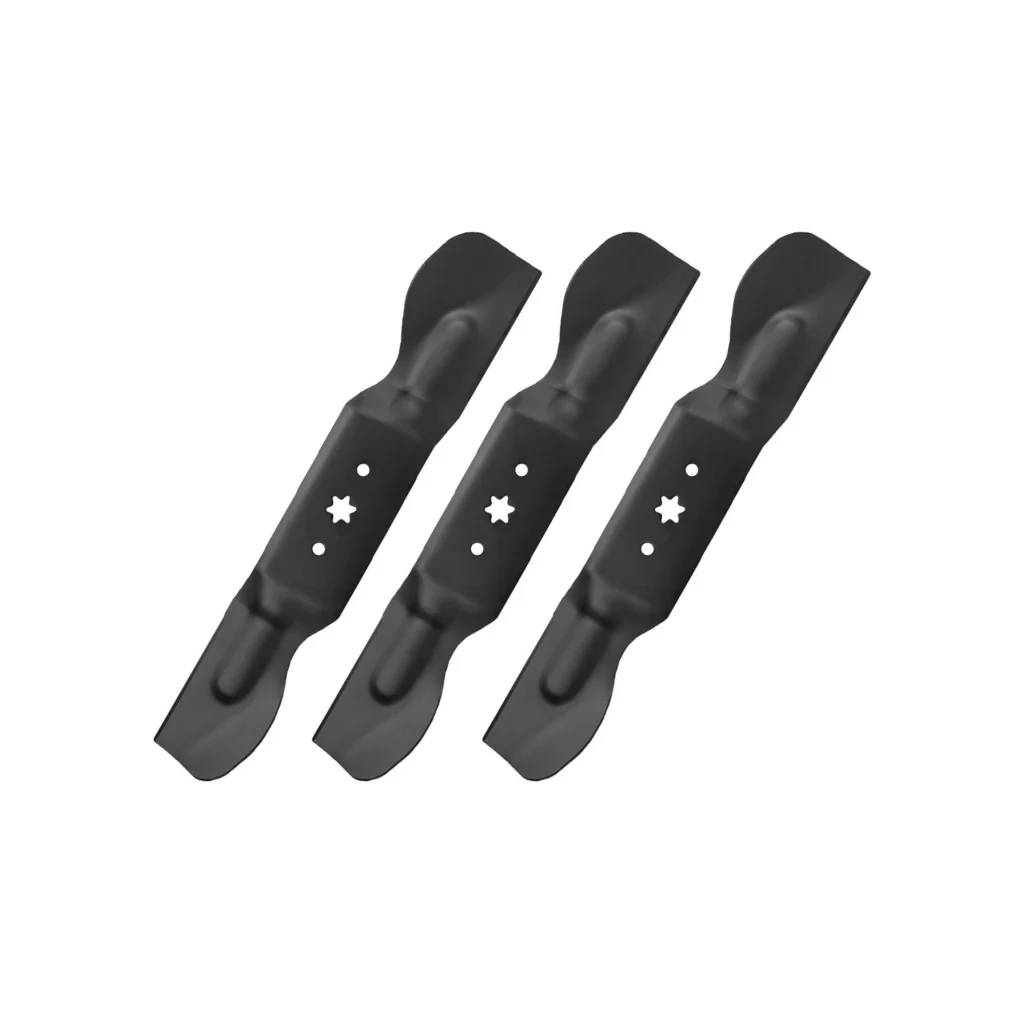 3-Pack Mower Blades Replacement | 60" Deck | 6-Point Star Ce main image