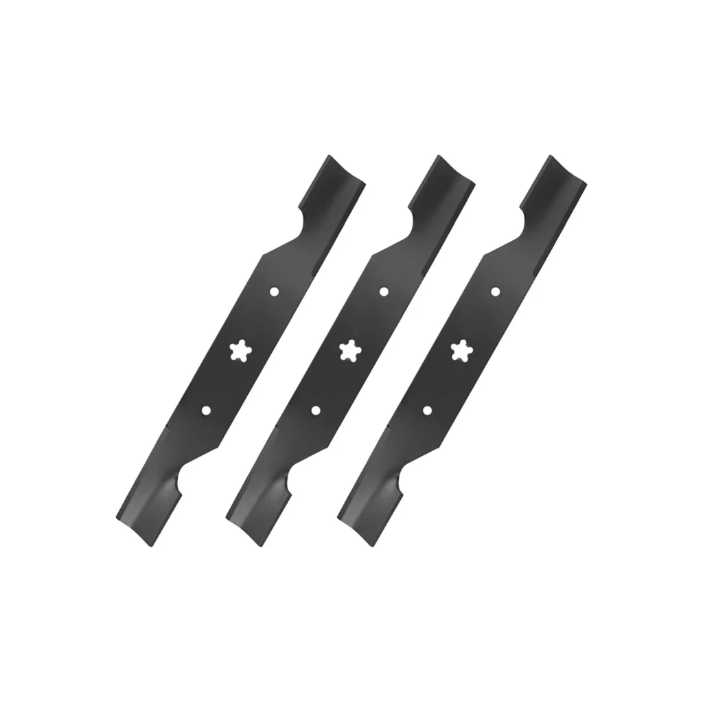 3-Pack Mower Blades Replacement for 187256 187254 | 54" Deck main image
