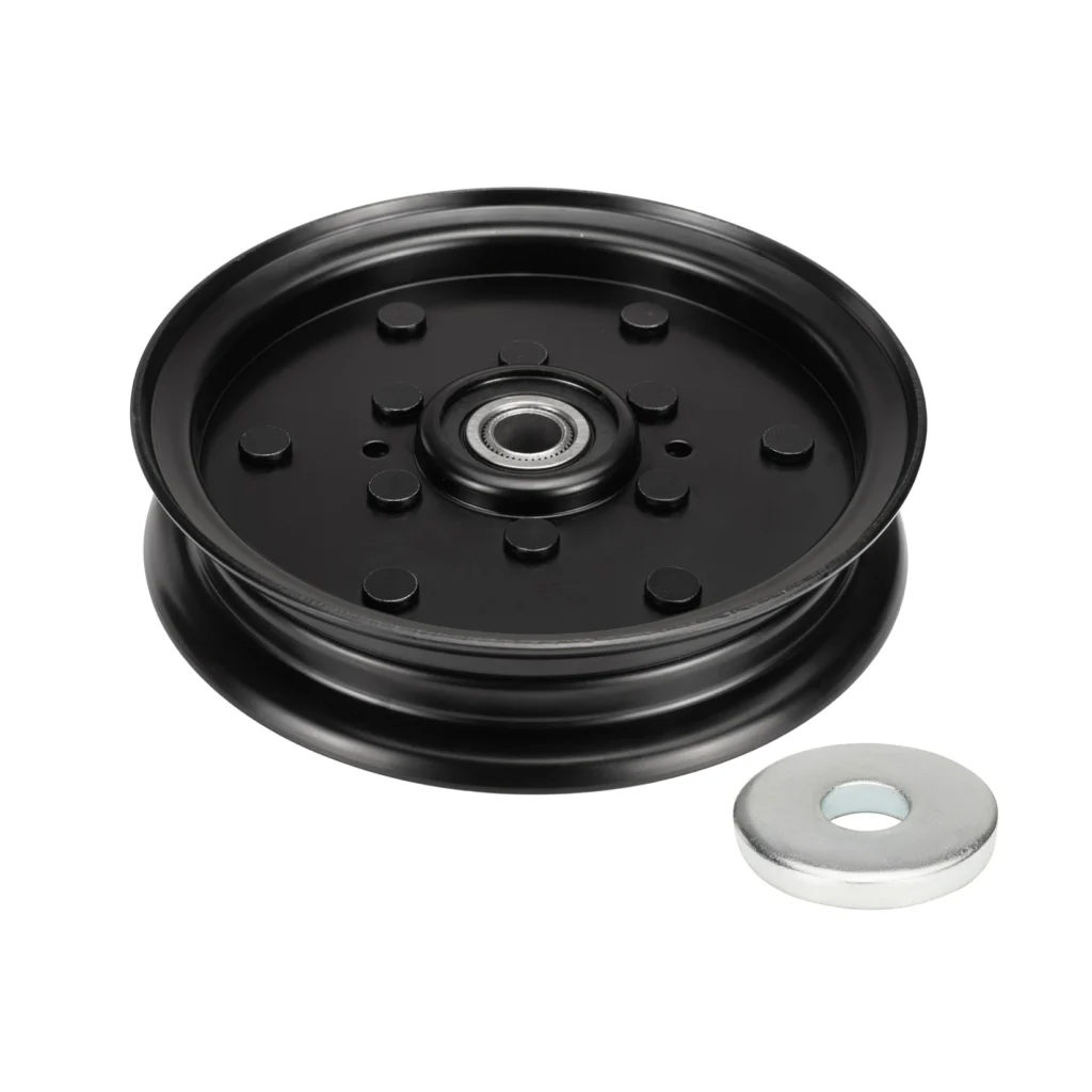 Flat Idler Pulley Replacement for Hustler 126124 OEM main image